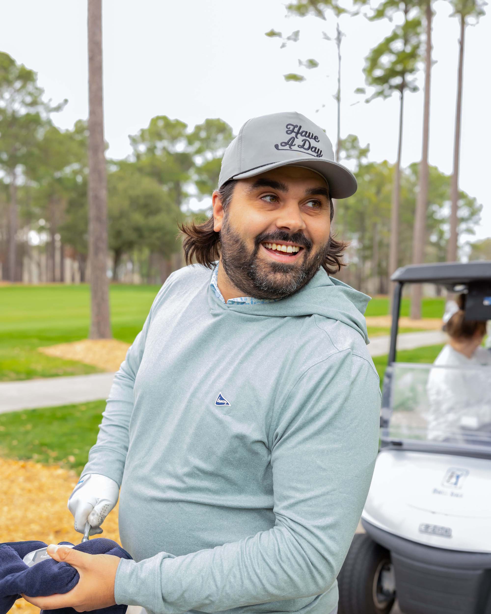 The Gimme Hoodie - Sage Green - Breezy Golf